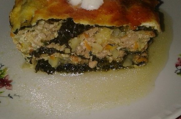 Musaka z zeljem ali ohrovtom