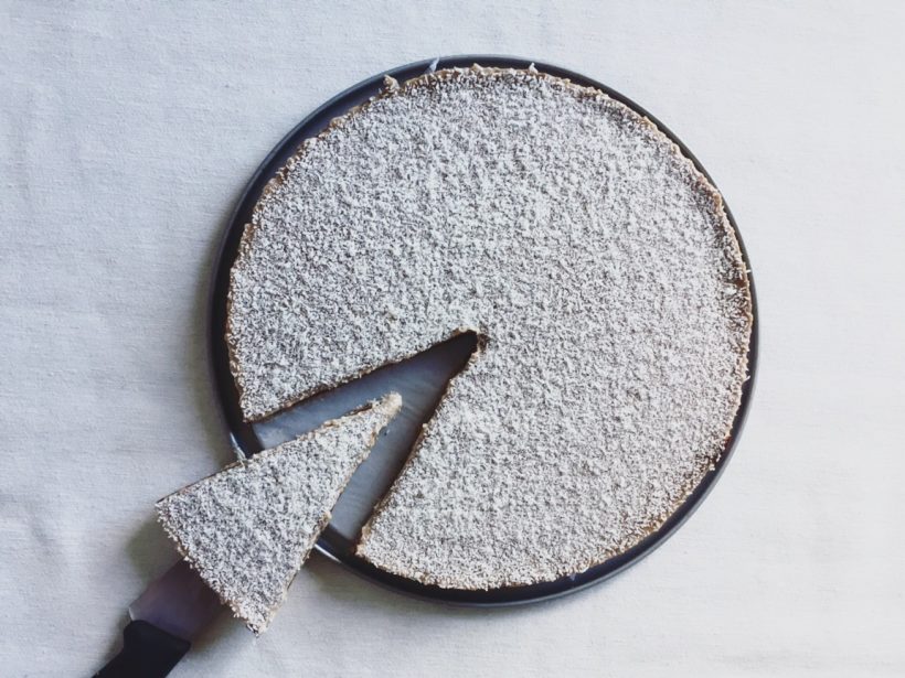 Bananina presna torta s čokolado